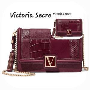 Classy Victoria Secret Shoulder/crossbody burgundy bag! 😍👜 #fashion #style